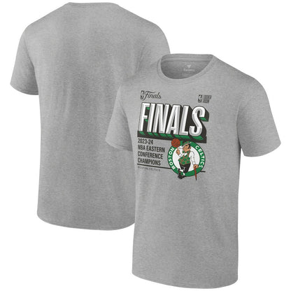 Boston Celtics 2024 Eastern Conference Champions Locker Room Post Up Move T-Shirt - Steel | Fanatics for sale