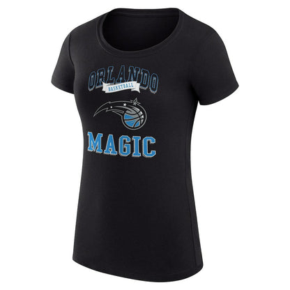 Orlando Magic G-III 4Her by Carl Banks Women's Super-Slim Fit Lightweight Team Logo T-Shirt - Black on sale