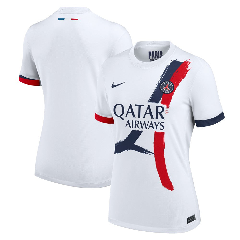 Paris Saint-Germain Women's 2024/25 Away Replica Jersey - White | Nike discount