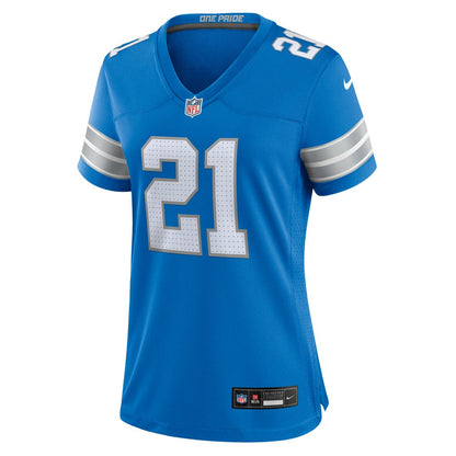 Amik Robertson Detroit Lions Women's Team Game Jersey - Blue | Nike outlet
