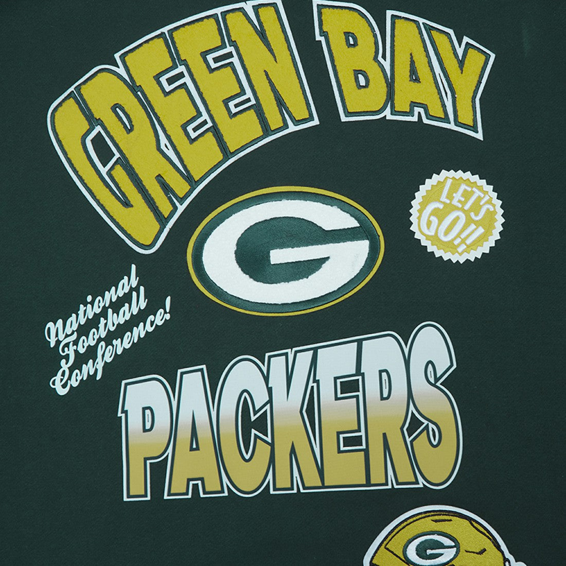 Green Bay Packers Pro Standard Turn It Up Drop Shoulder Pullover Sweatshirt - Green discount