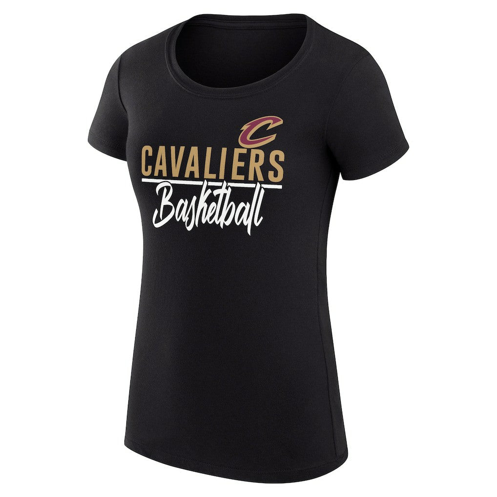 Cleveland Cavaliers G-III 4Her by Carl Banks Women's Super-Slim Fit Lightweight Team Sport V-Neck T-Shirt sale - Black sale