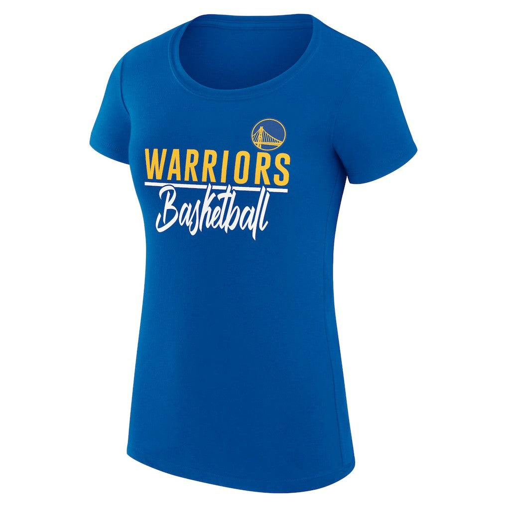 Golden State Warriors G-III 4Her by Carl Banks Women's Super-Slim Fit Lightweight Team Sport V-Neck T-Shirt sale - Royal on sale