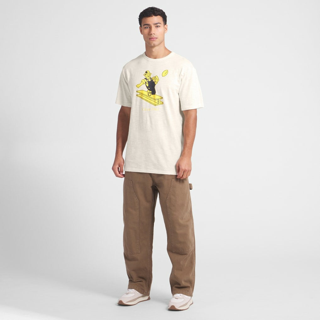 Pittsburgh Steelers Slub T-Shirt - Cream for sale