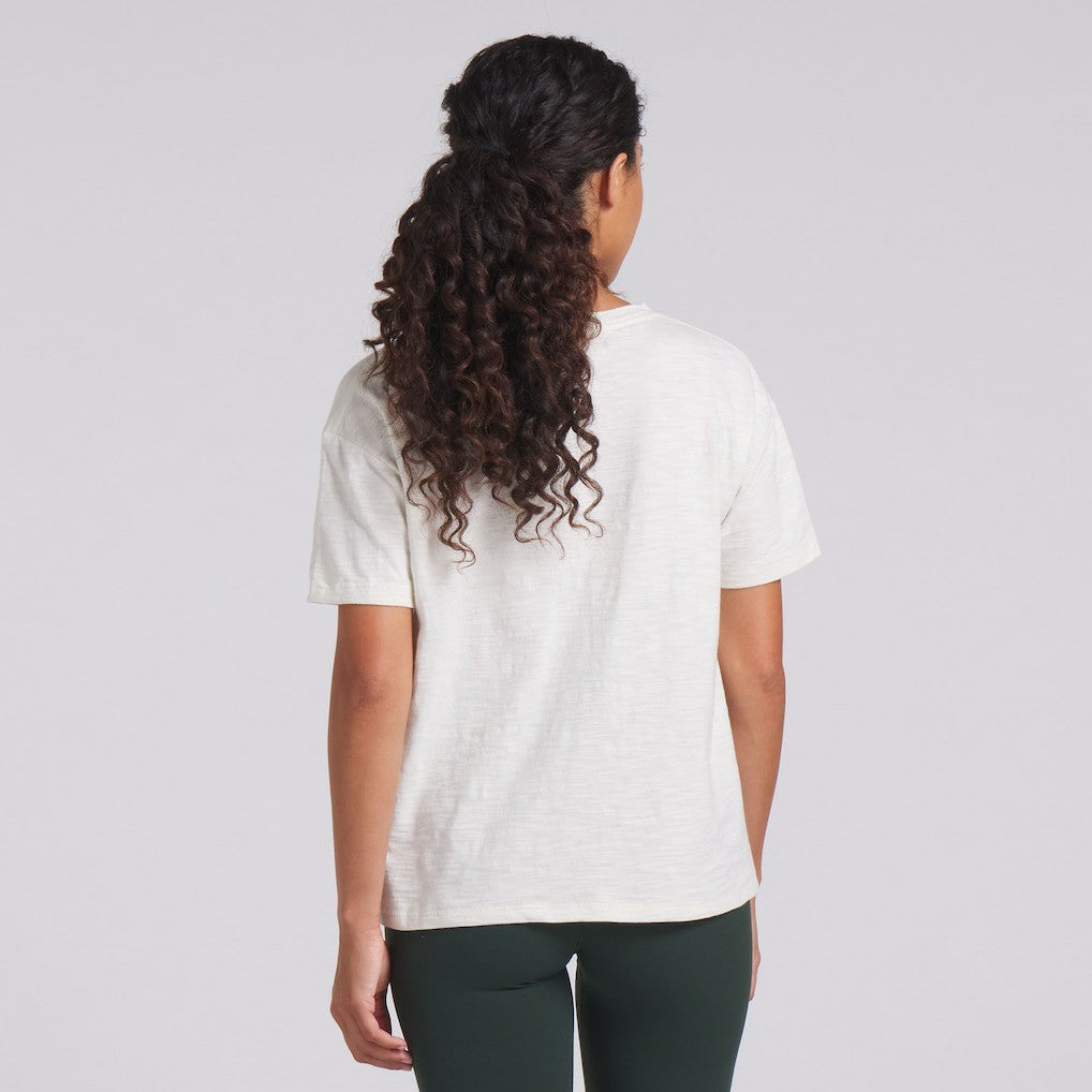 Green Bay Packers Women's Trick Play Slub Boxy T-Shirt - Cream discount