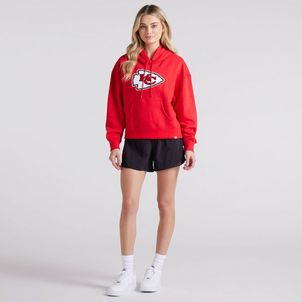 Kansas City Chiefs Women's Legacy Fleece Pullover Hoodie - Red on sale