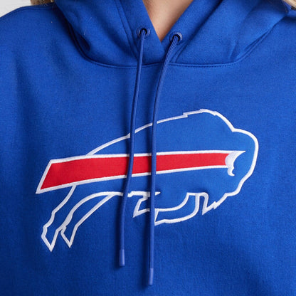 Buffalo Bills Women's Legacy Fleece Pullover Hoodie - Royal on sale