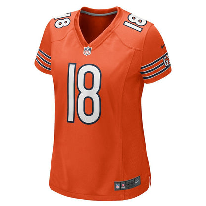Caleb Williams Chicago Bears Women's Alternate Game Jersey - Orange | Nike online