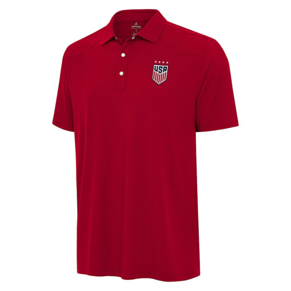 USWNT Antigua Western Polo - Red for sale
