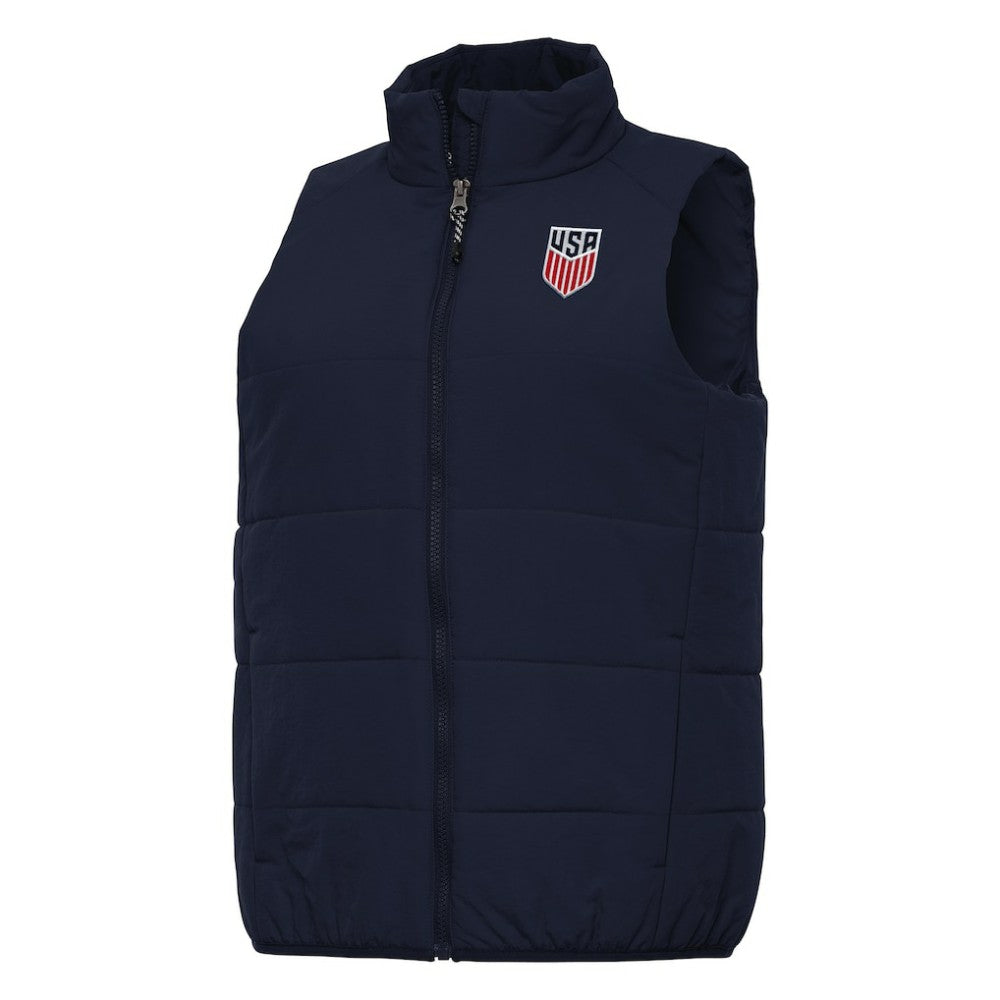 USMNT Antigua Women's Experience Full-Zip Vest - Navy sale