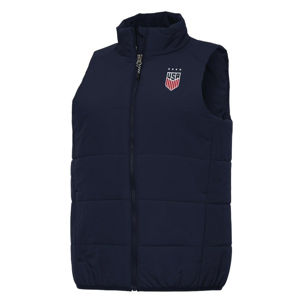 USWNT Antigua Women's Experience Full-Zip Vest - Navy sale