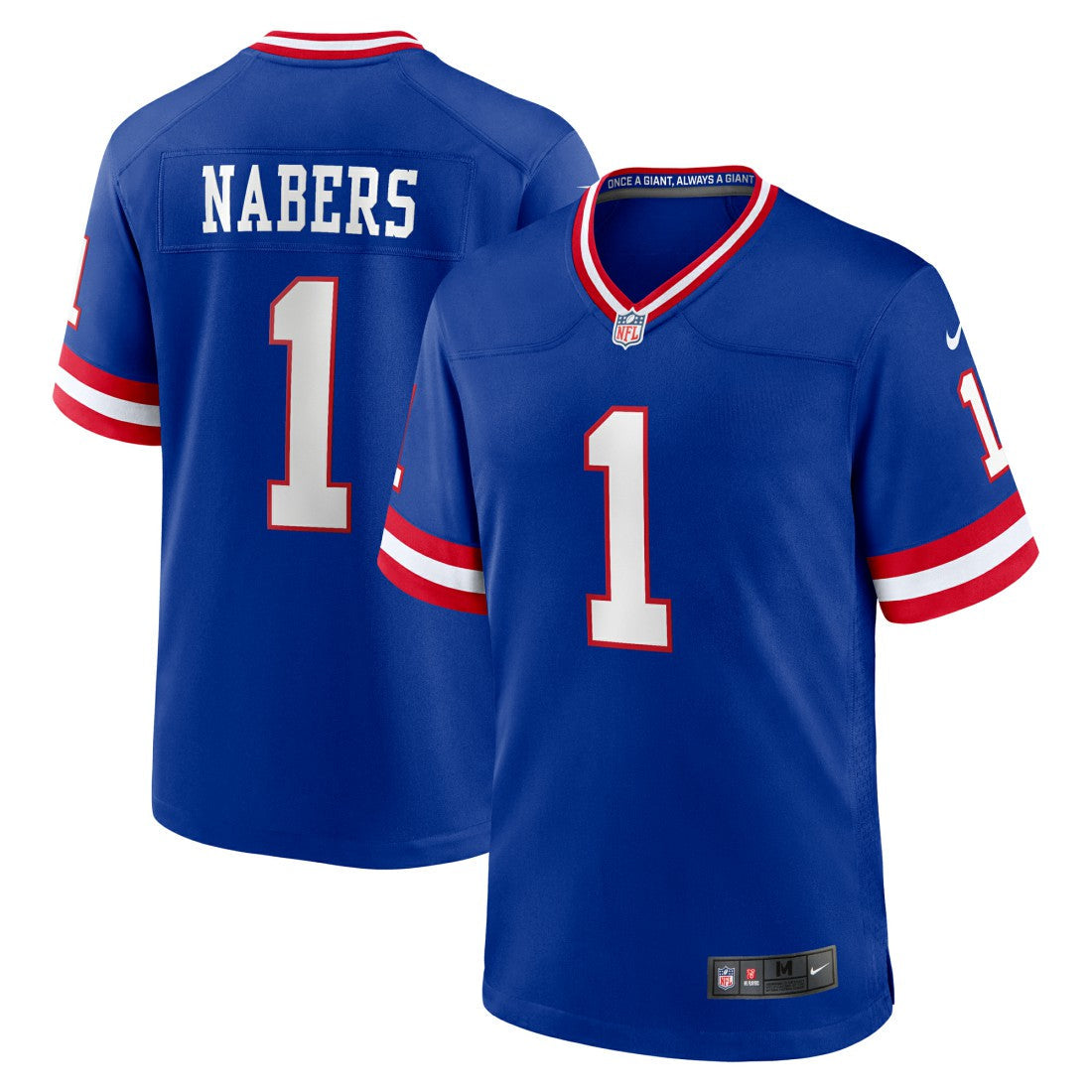 Malik Nabers New York Giants Game Player Jersey - Royal | Nike sale