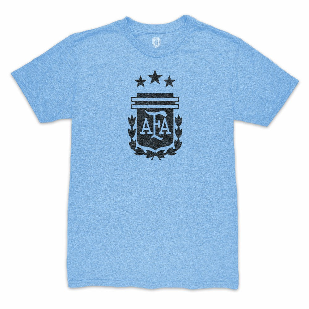 Alexis Mac Allister Argentina National Team 1863FC Player Retro Tri-Blend T-Shirt - Light Blue discount
