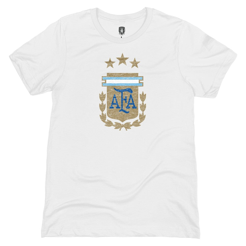 Argentina National Team 1863FC Badge T-Shirt - White shop
