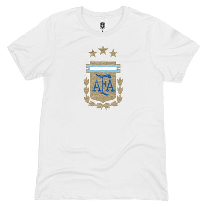 Argentina National Team 1863FC Badge T-Shirt - White shop