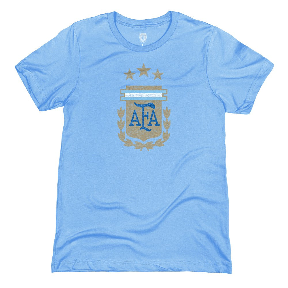 Argentina National Team 1863FC Badge T-Shirt - Light Blue sale