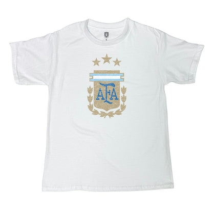 Argentina National Team 1863FC Youth Badge T-Shirt - White discount
