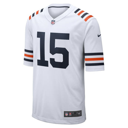 Rome Odunze Chicago Bears Alternate Game Jersey - White | Nike for sale