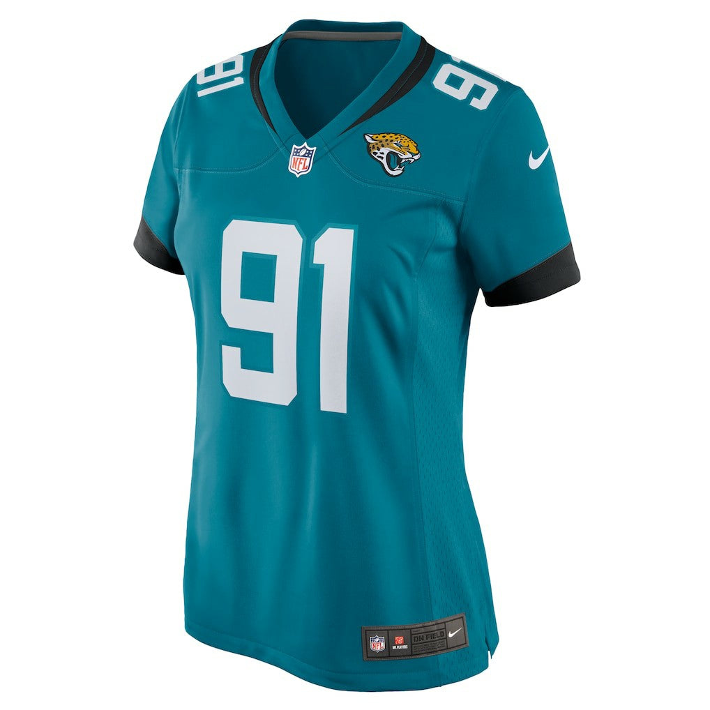 Arik Armstead Jacksonville Jaguars Women's Team Game Jersey - Teal | Nike sale