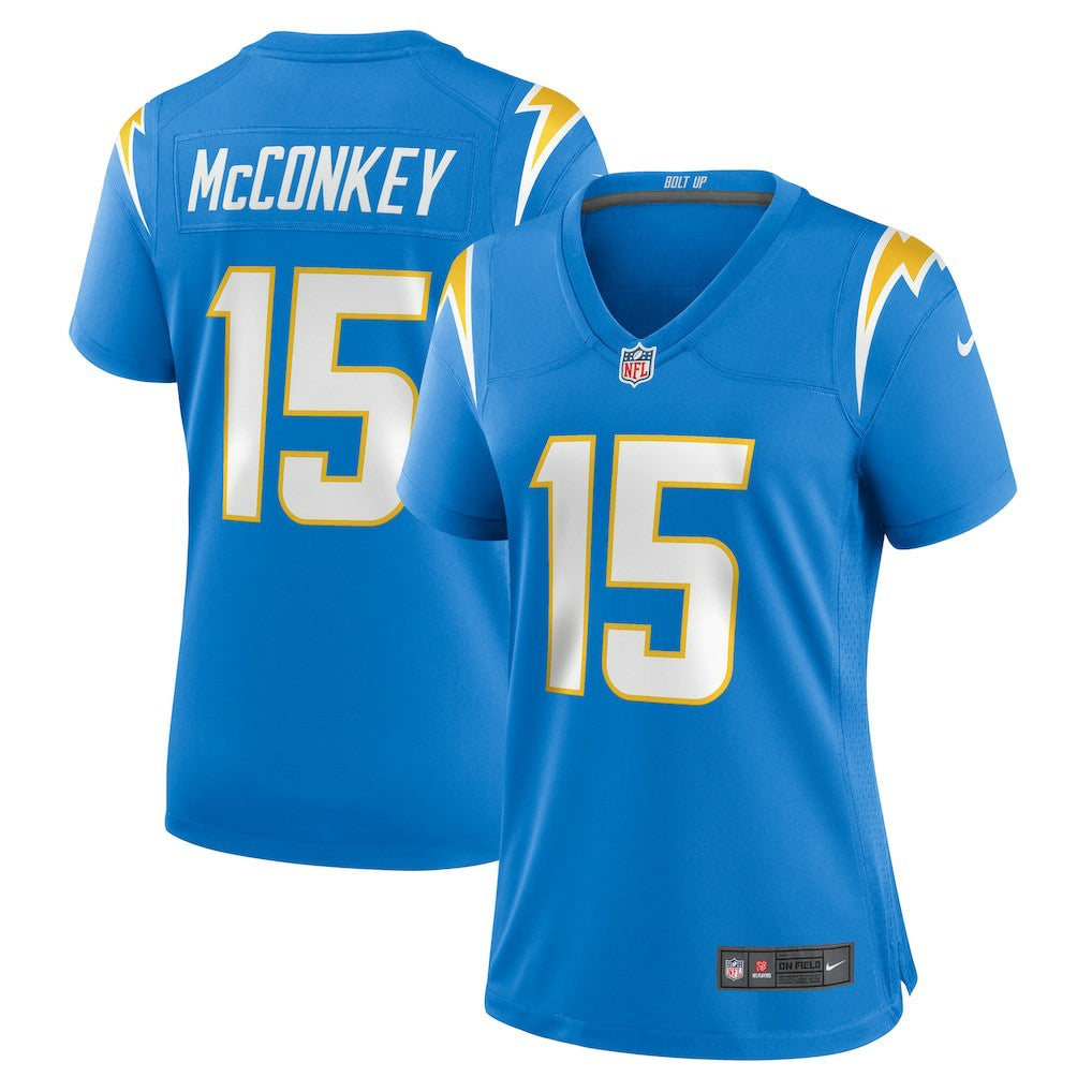 Ladd McConkey Los Angeles Chargers Women's Game Jersey - Powder Blue | Nike discount
