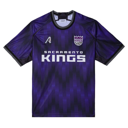 Sacramento Kings Authmade x NBA Soccer Kit Fashion Jersey - Purple cheap