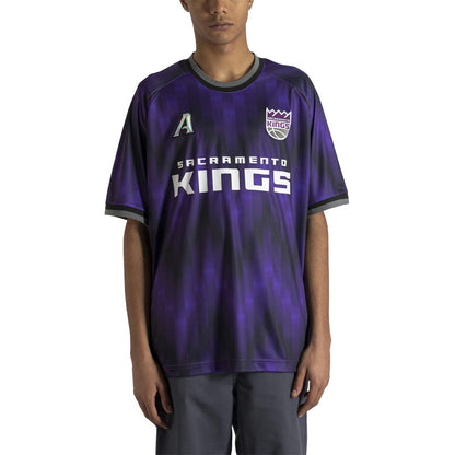 Sacramento Kings Authmade x NBA Soccer Kit Fashion Jersey - Purple cheap