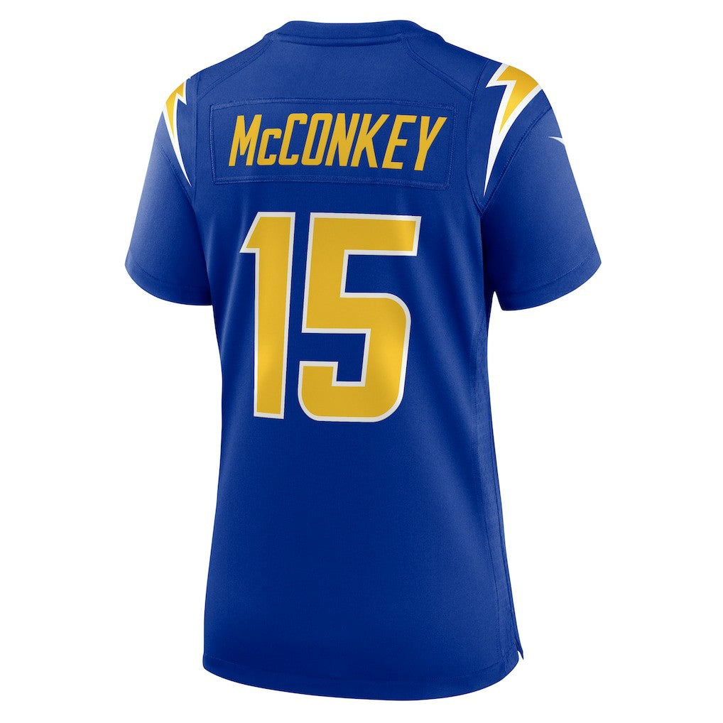 Ladd McConkey Los Angeles Chargers Women's Alternate Game Jersey - Royal | Nike on sale