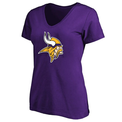 J.J. McCarthy Minnesota Vikings Women's Plus Size Fair Catch Name & Number Scoop Neck T-Shirt - Purple outlet