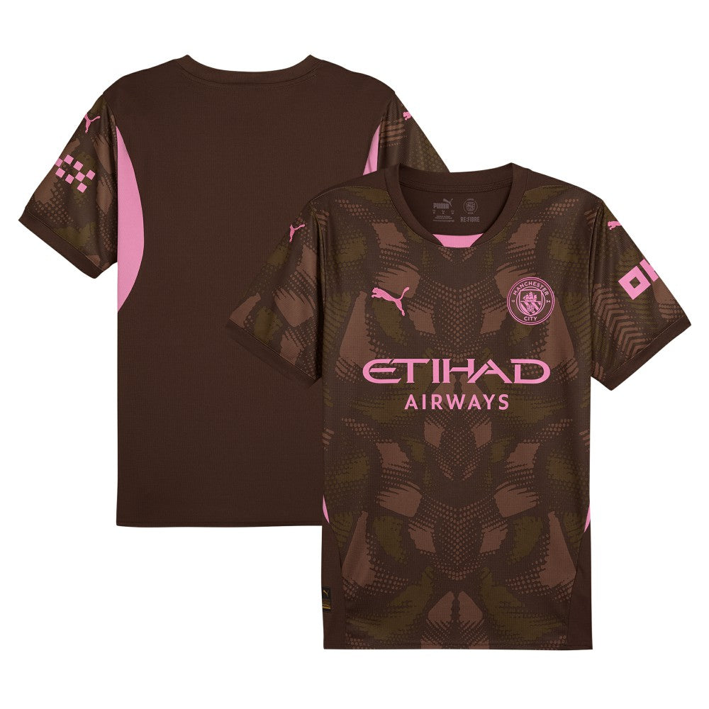 Manchester City 2024/25 Replica Short Sleeve Goalkeeper Jersey - Brown | Puma online