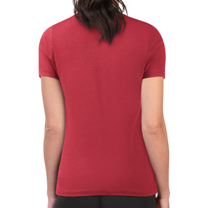 Cleveland Guardians G-III 4Her by Carl Banks Women's Super-Slim Fit Lightweight Team Logo Graphic T-Shirt - Red