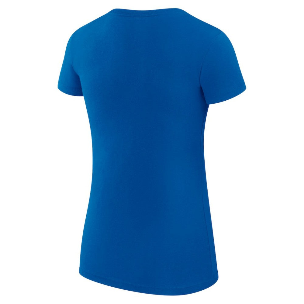 Toronto Blue Jays G-III 4Her by Carl Banks Women's Super-Slim Fit Lightweight Team Logo Graphic T-Shirt - Royal