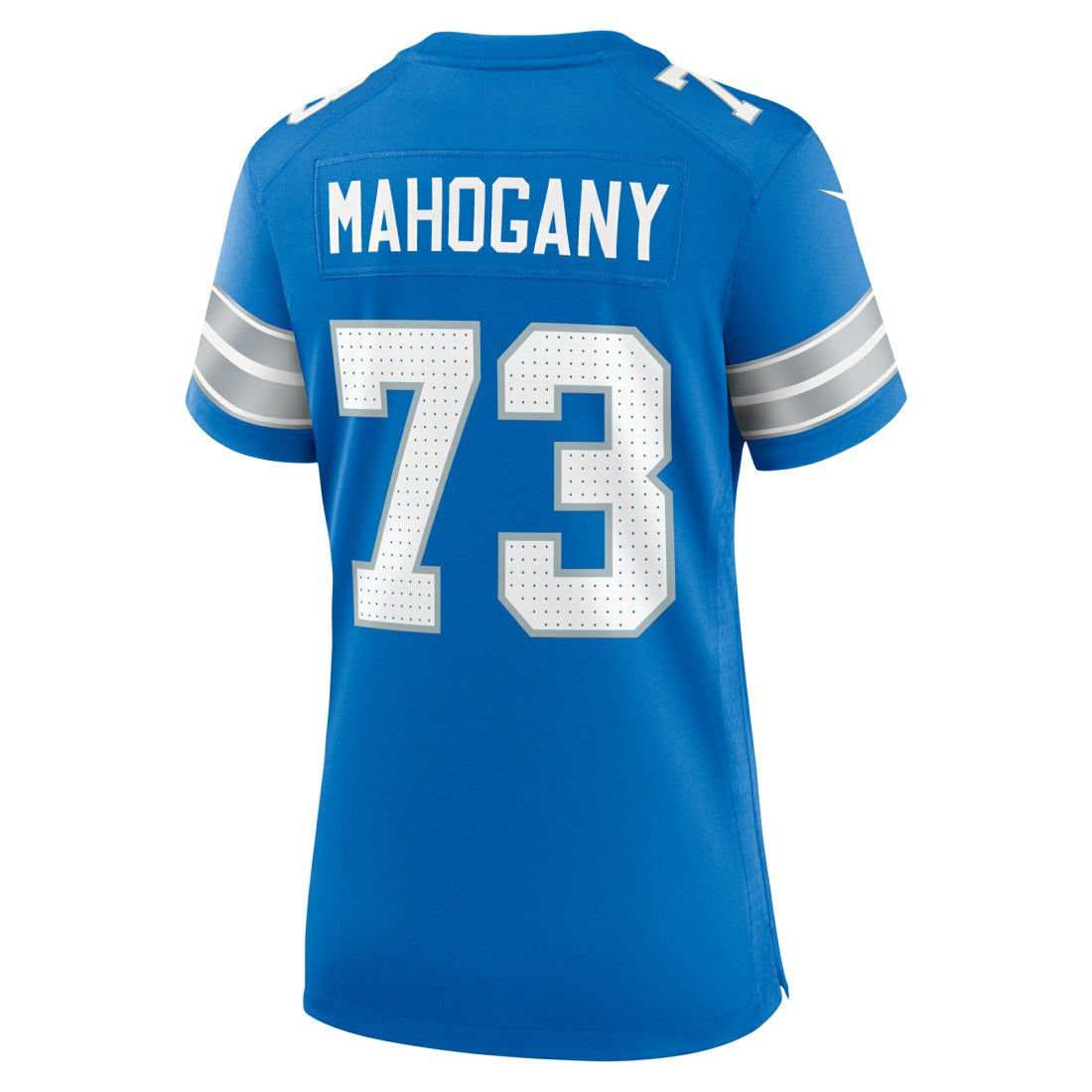 Christian Mahogany Detroit Lions Women's Team Game Jersey - Blue | Nike cheap