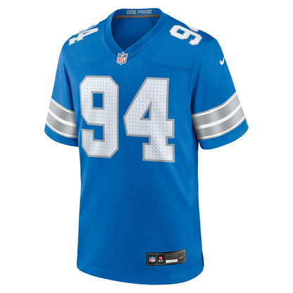 Mekhi Wingo Detroit Lions Team Game Jersey - Blue | Nike discount