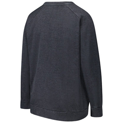 Baltimore Ravens Profile Women's Plus Size Acid Wash Raglan Sweatshirt - Charcoal cheap