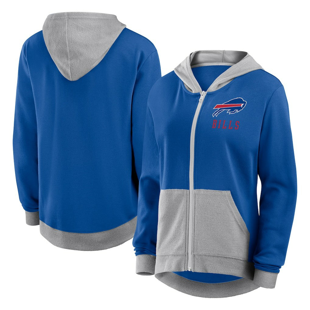 Buffalo Bills Women's Hit It Full-Zip Hoodie - Royal for sale