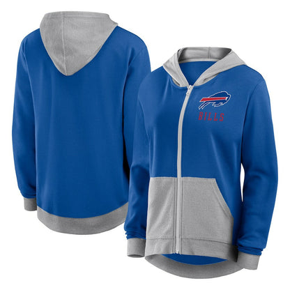 Buffalo Bills Women's Hit It Full-Zip Hoodie - Royal for sale
