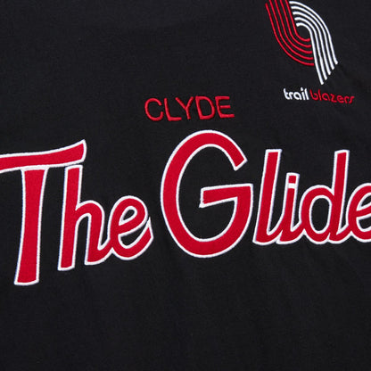 Clyde Drexler Portland Trail Blazers Premium Nickname T-Shirt - Black | Mitchell & Ness online