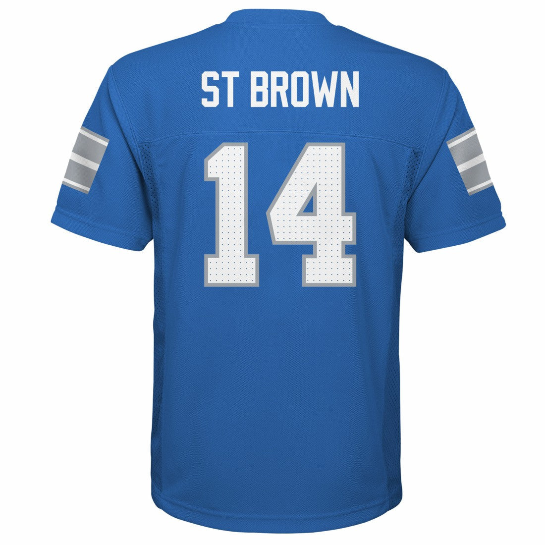 Amon-Ra St. Brown Detroit Lions Youth Replica Player Jersey - Blue on sale