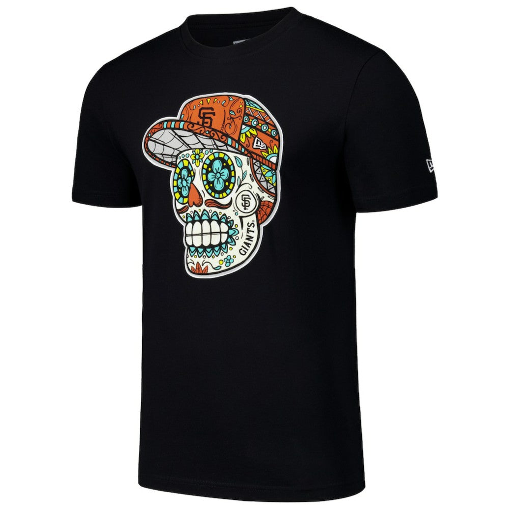 San Francisco Giants Sugar Skulls T-Shirt - Black | New Era