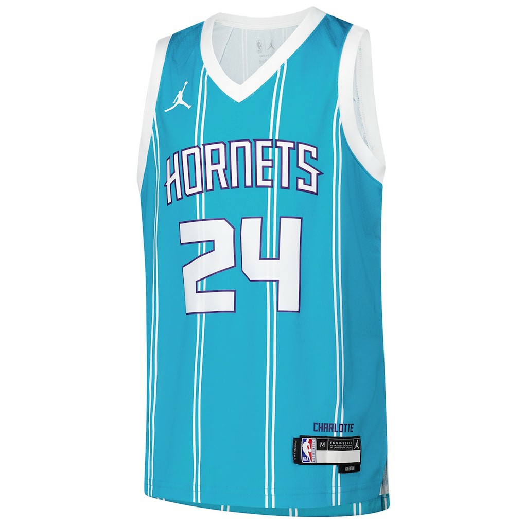 Brandon Miller Charlotte Hornets Youth Swingman Jersey - Icon Edition - Teal | Nike shop