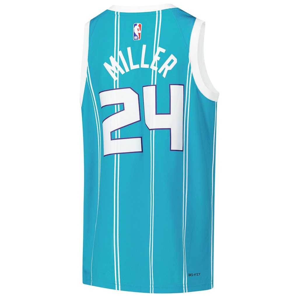 Brandon Miller Charlotte Hornets Youth Swingman Jersey - Icon Edition - Teal | Nike shop