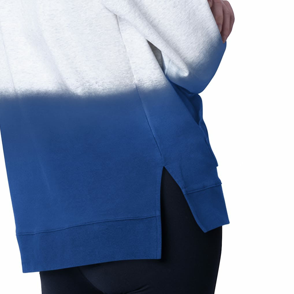 New York Giants MSX by Michael Strahan Women's Daniela Pullover Hoodie - Royal sale