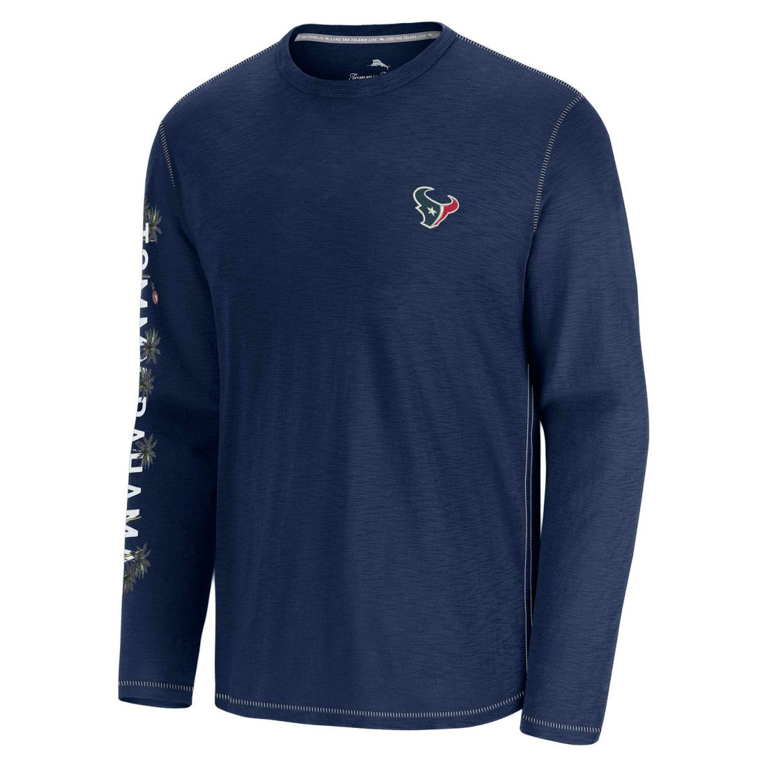 Houston Texans Oasis Endzone Lux Long Sleeve T-Shirt - Blue for sale