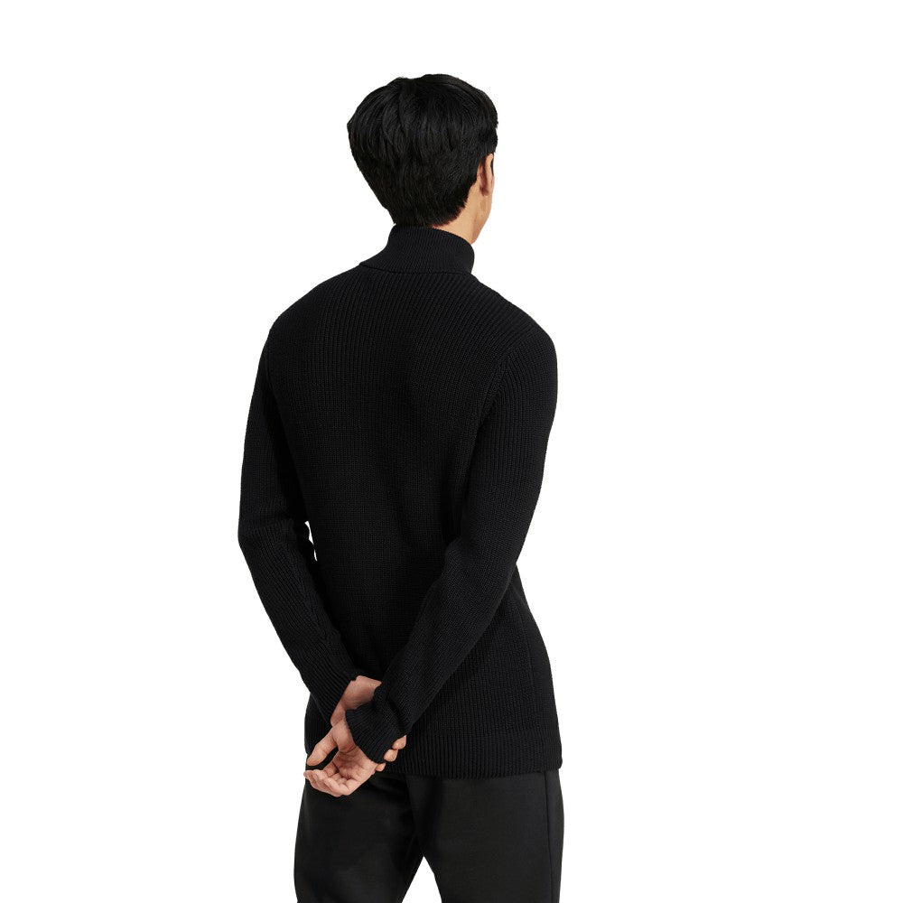 Germany National Team Originals 125th Anniversary Culturewear Half-Zip Rib-Knit Top - Black | Adidas on sale