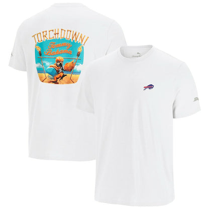 Buffalo Bills Sport Torchdown Graphic T-Shirt - White cheap