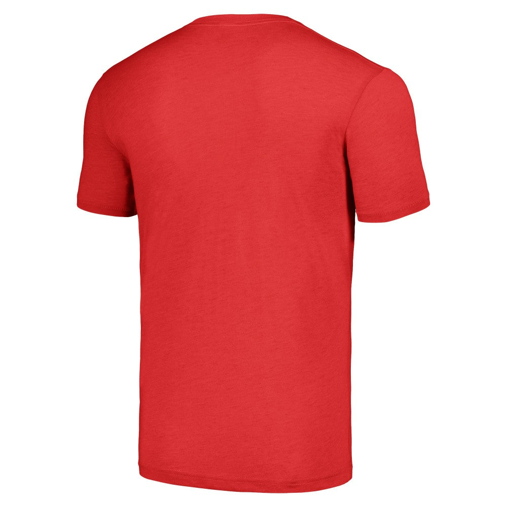 Cincinnati Reds MLB x Guy Fieri’s Flavortown Unisex Tri-Blend T-Shirt - Red