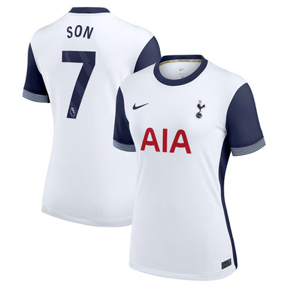 Son Heung-Min Tottenham Hotspur Women's 2024/25 Home Replica Player Jersey - White | Nike on sale