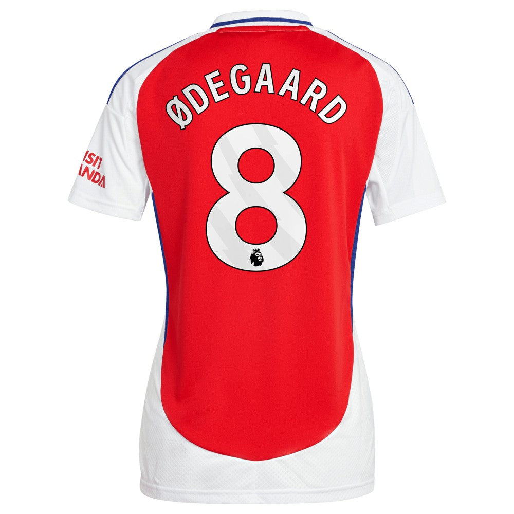 Martin Odegaard Arsenal Women's 2024/25 Home Replica Player Jersey – Red | Adidas sale