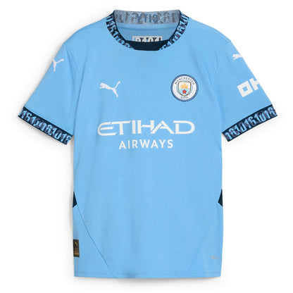 Kevin De Bruyne Manchester City Youth 2024/25 Home Replica Player Jersey - Light Blue | Puma cheap