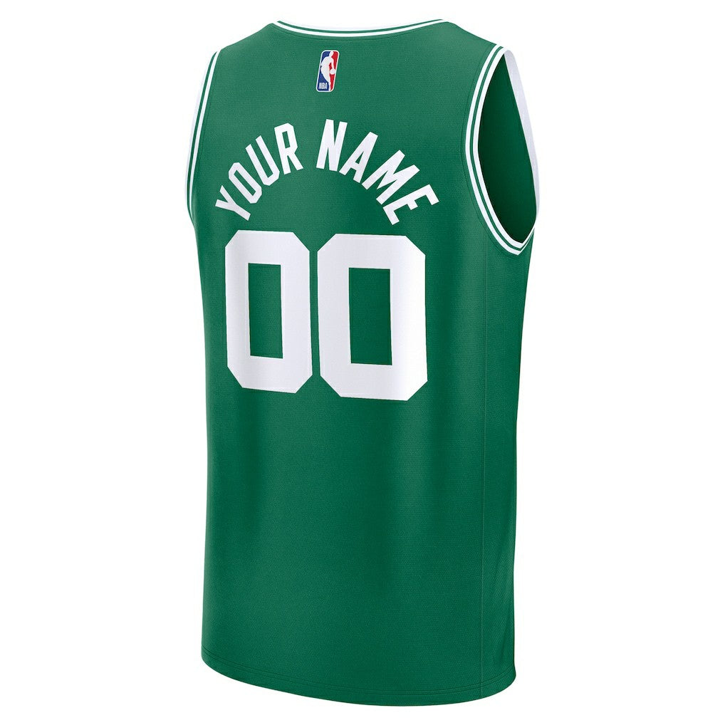 Boston Celtics Fast Break Custom Jersey - Icon Edition - Kelly Green | Fanatics discount